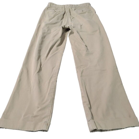 Tommy Hilfiger Mens Khaki Pants Beige Size 31X30 100% Cotton Zip Button Pockets - Picture 2 of 12